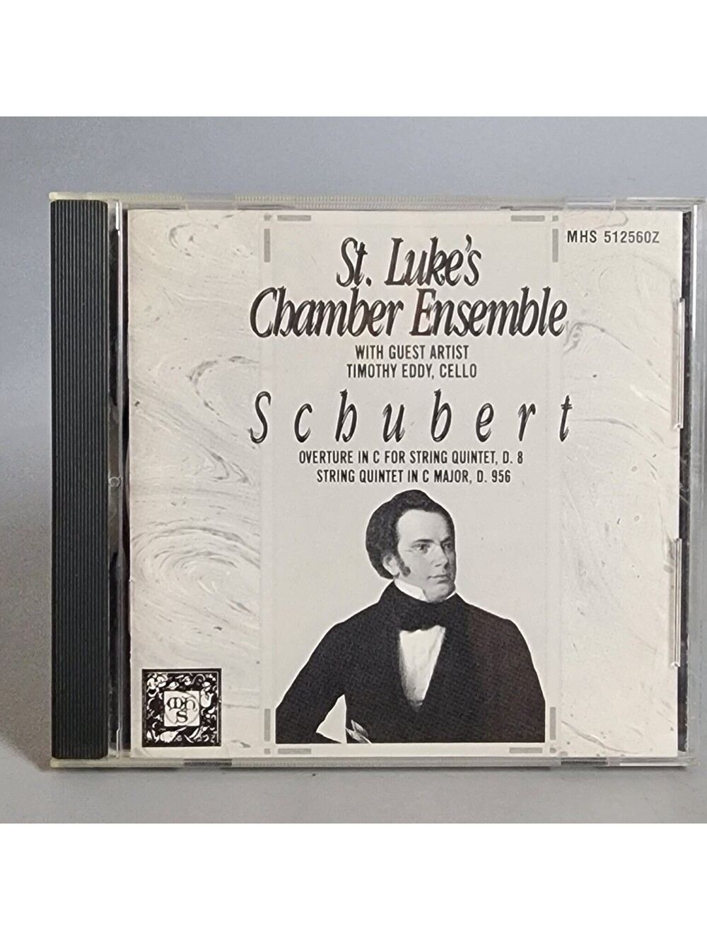 St. Luke's Chamber Ensemble Schubert Overture String Quintet CD MHS 512560Z USA